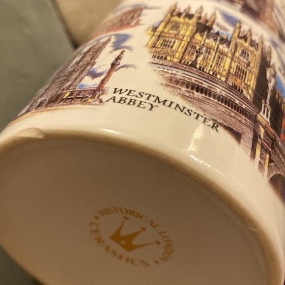 Mug-London England famous sites!  Perfect pictures. 2.75x4 inches tall. - Picture 10 of 10